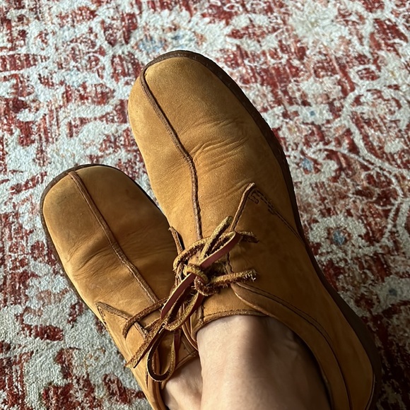 Born Sahara Nubuck Driving Oxford Moccasins sz 9 lace up - Picture 10 of 10